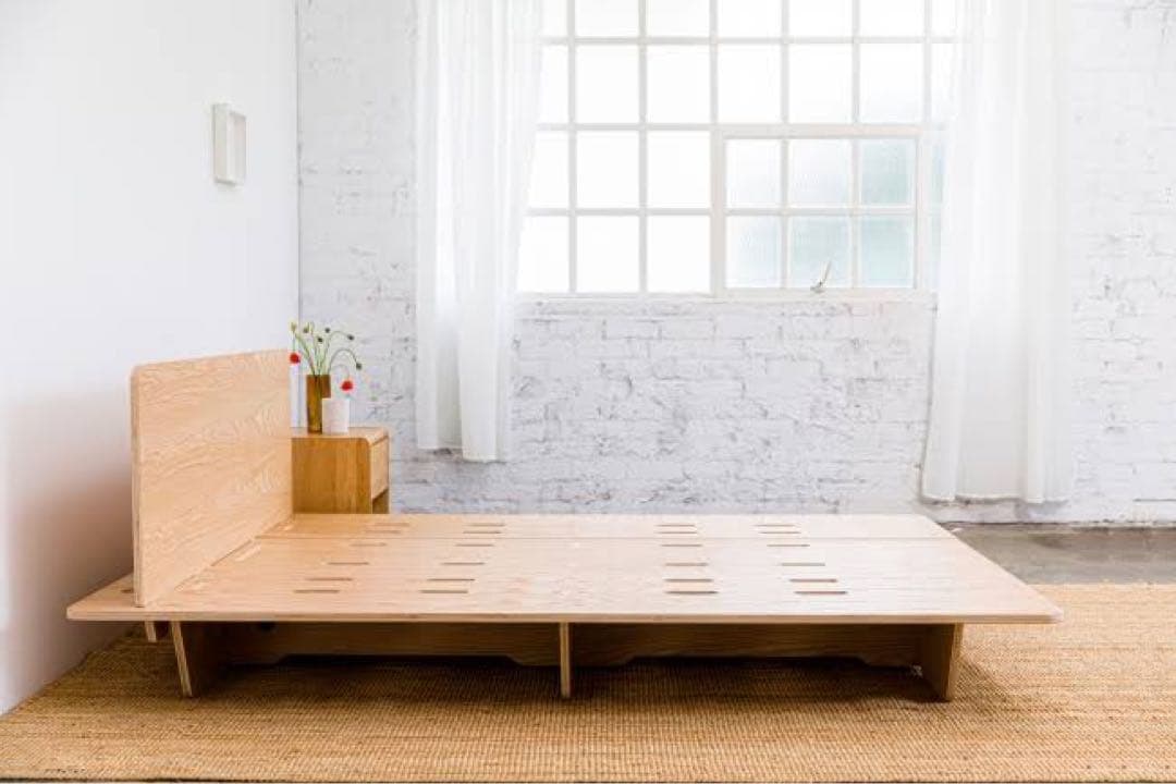 コアラマットレスベッドフレーム(クイーン) 　大阪引取-5,000円