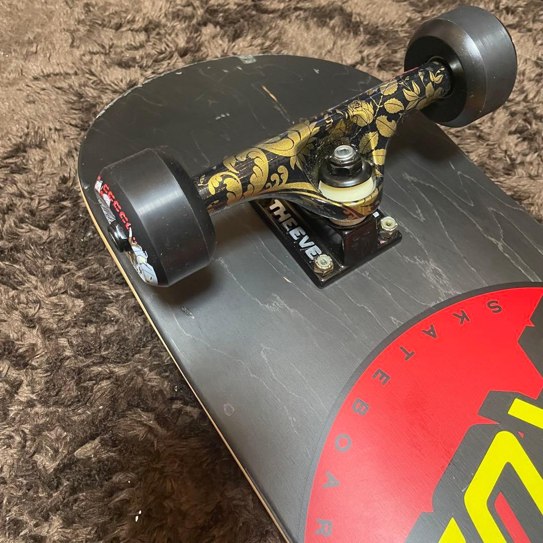 スケートボード　スケボー　コンプリート　極美品　スピットファイア　サンタクルーズ