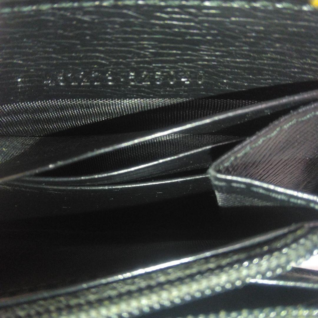 【希少】GUCCI ラウンドファスナー キングスネーク レザー ブラック