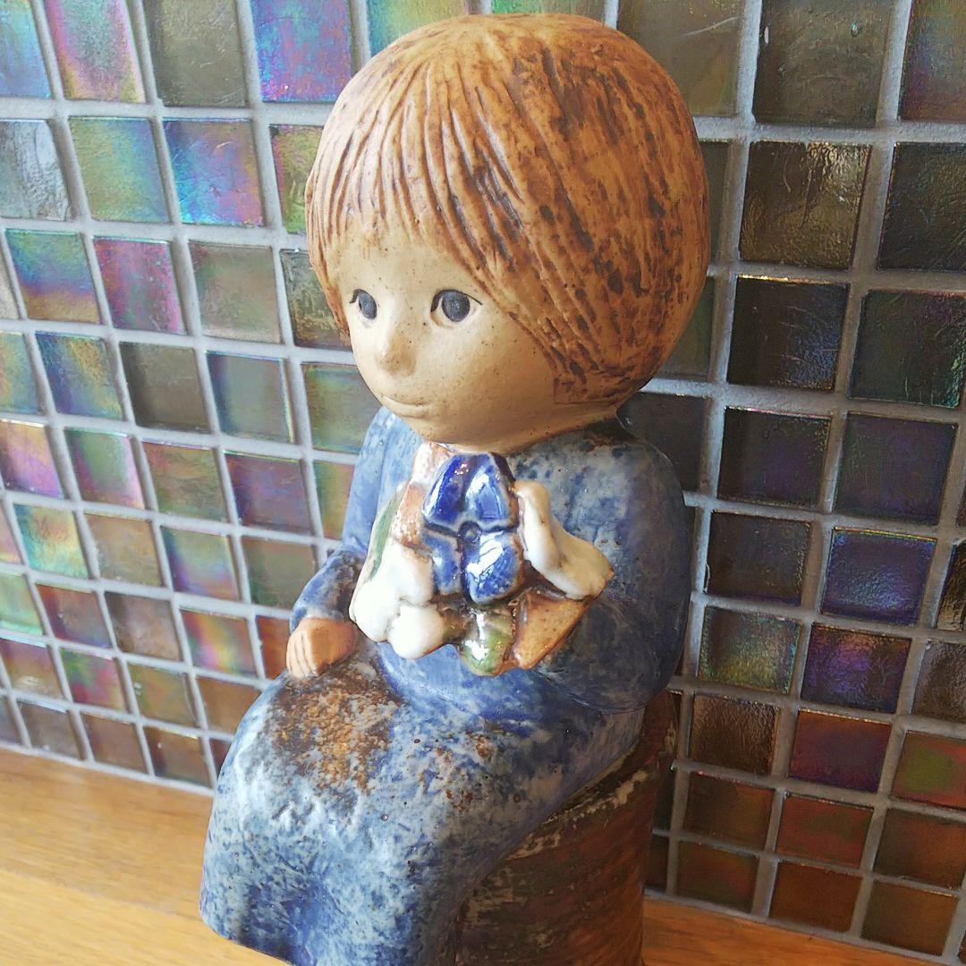 【お値下げ！！】リサ・ラ―ソン☆フラワーガ―ル／ASKULP TURER