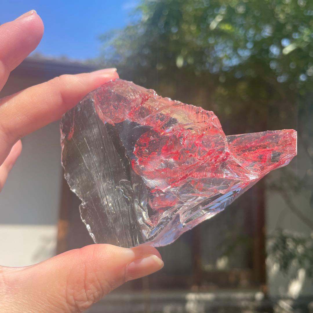 お値下げ　アンダラクリスタル　バイカラー　シエラネバダ産 143g