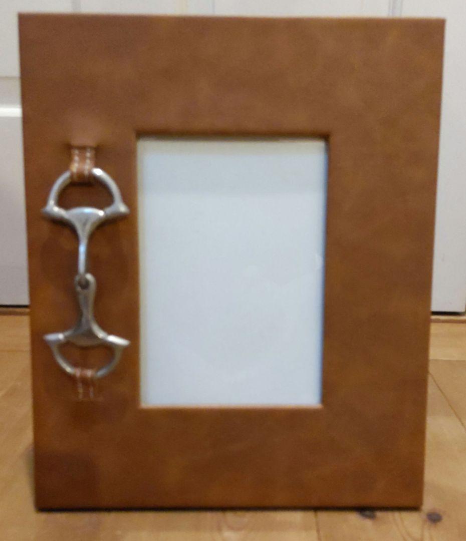 装飾的な茶色のテーブルフォトフレーム95IM-14531