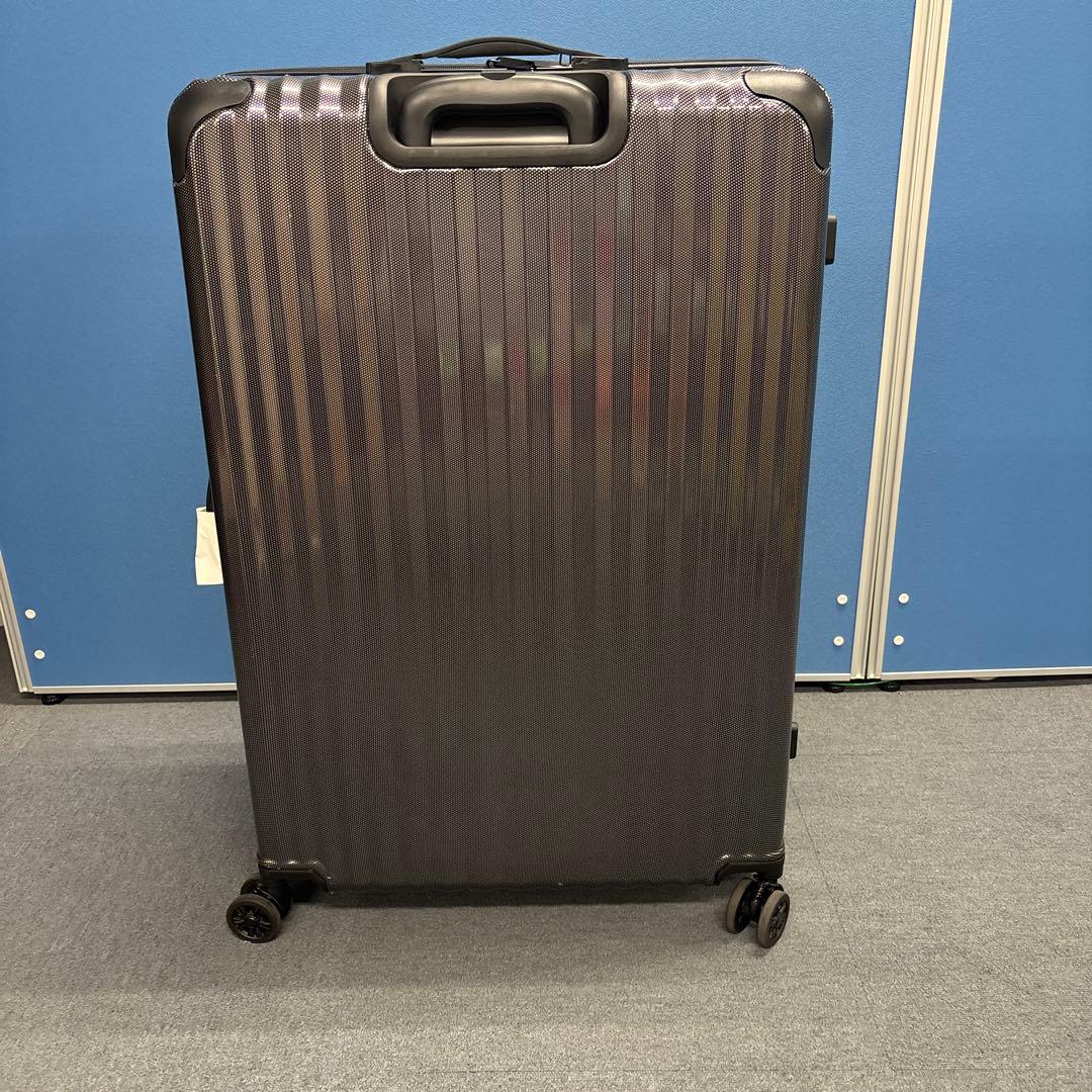 ダブルキャスターキャリーケース LLサイズ ブラック