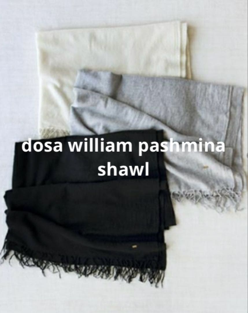 ⭐︎dosa ドーサ william pashmina shawl