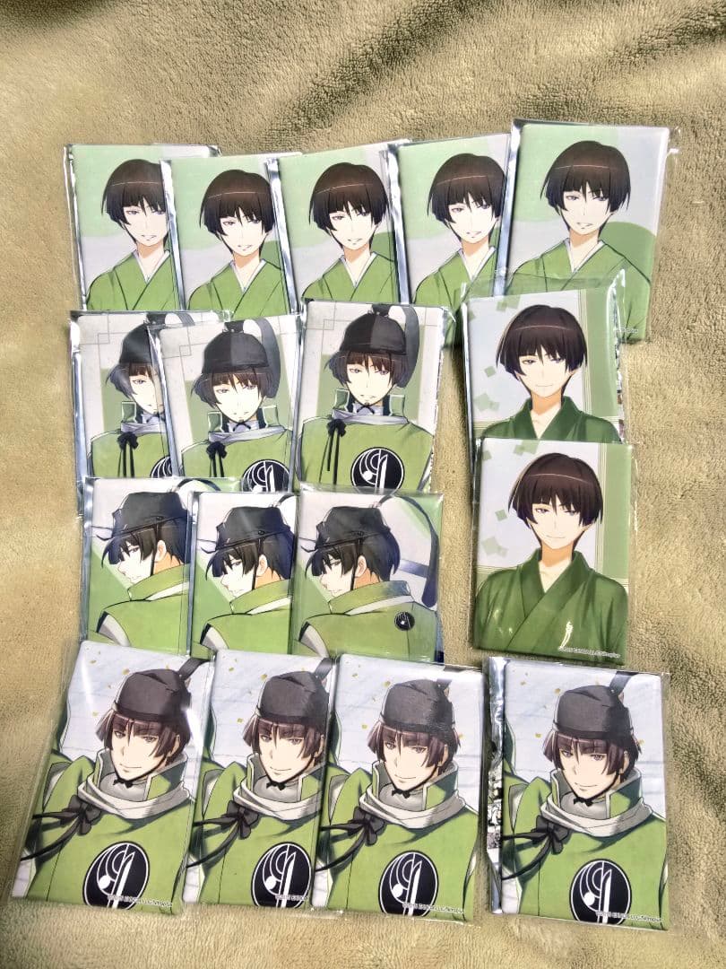 つ*可様 刀剣乱舞 石切丸 スクエア缶バッジ