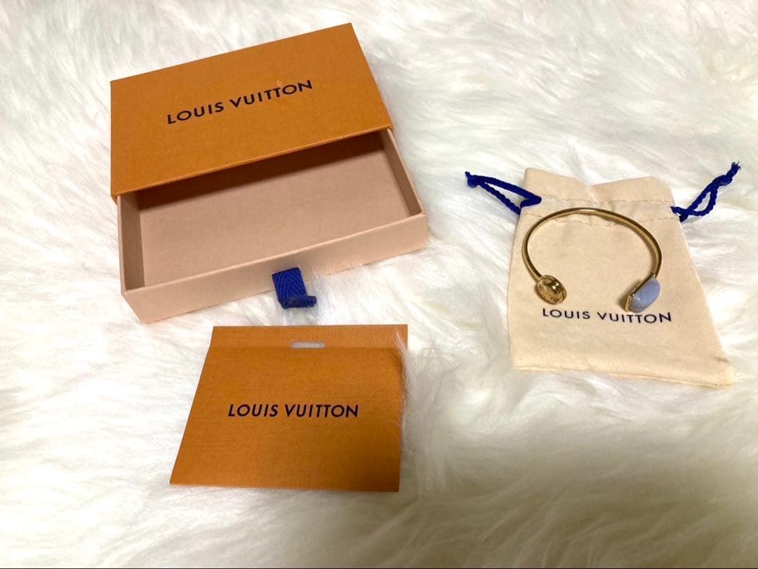 レア　LOUIS VUITTON ブレスレット カラーストーン　箱と袋付き