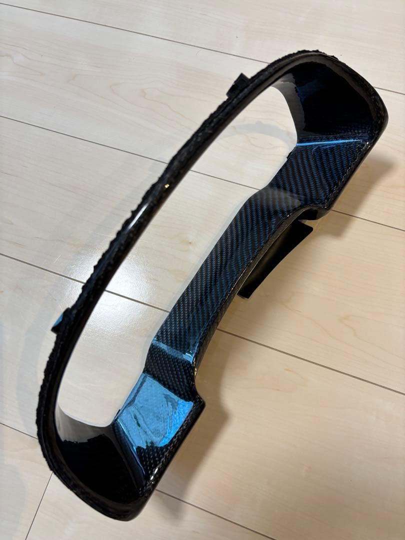 日産 純正 綾織カーボンメーターパネル （中古）