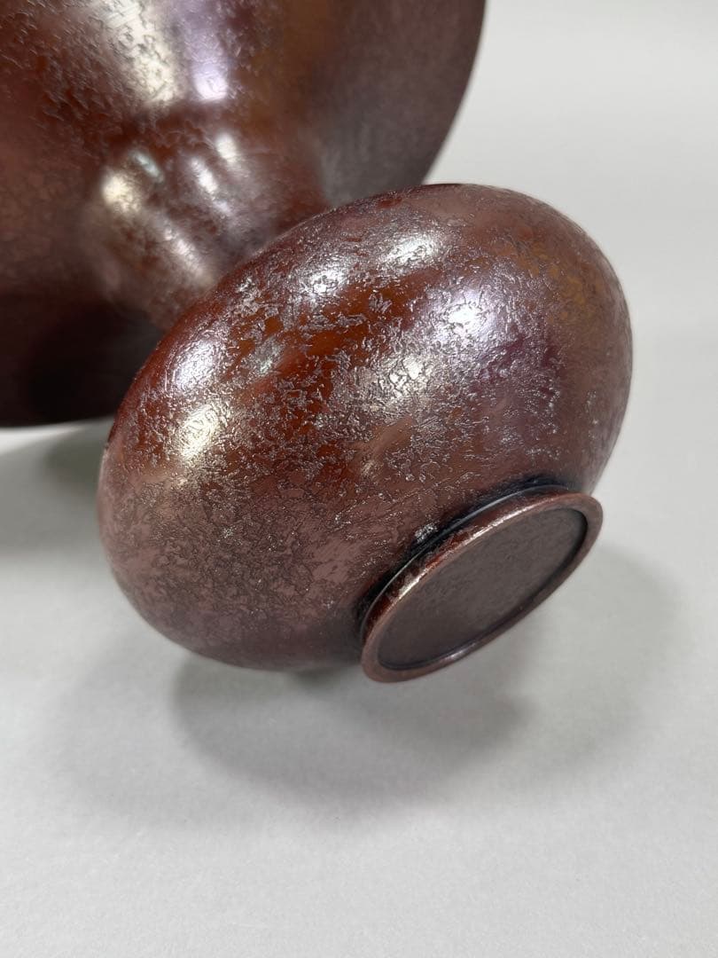 いけばな　池坊　銅唐銅　花瓶　花器　銅器　華道具