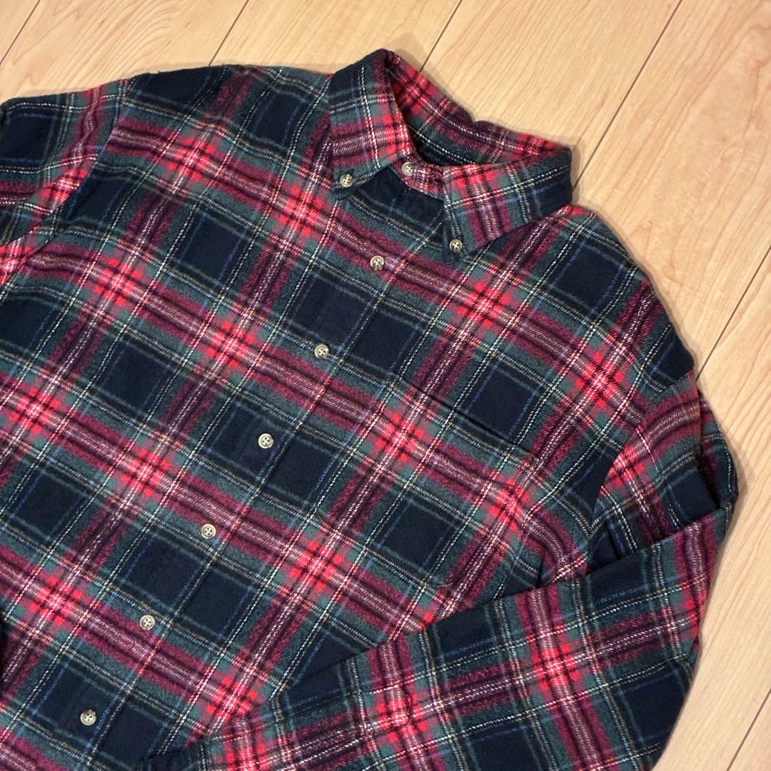 CIOTA Flannel B.D Shirt 4 フランネルシャツ