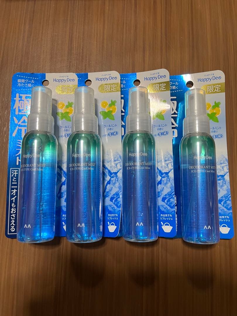 なぎさ　ハッピーデオ　デオドラントミスト　 クールミント80ml×15