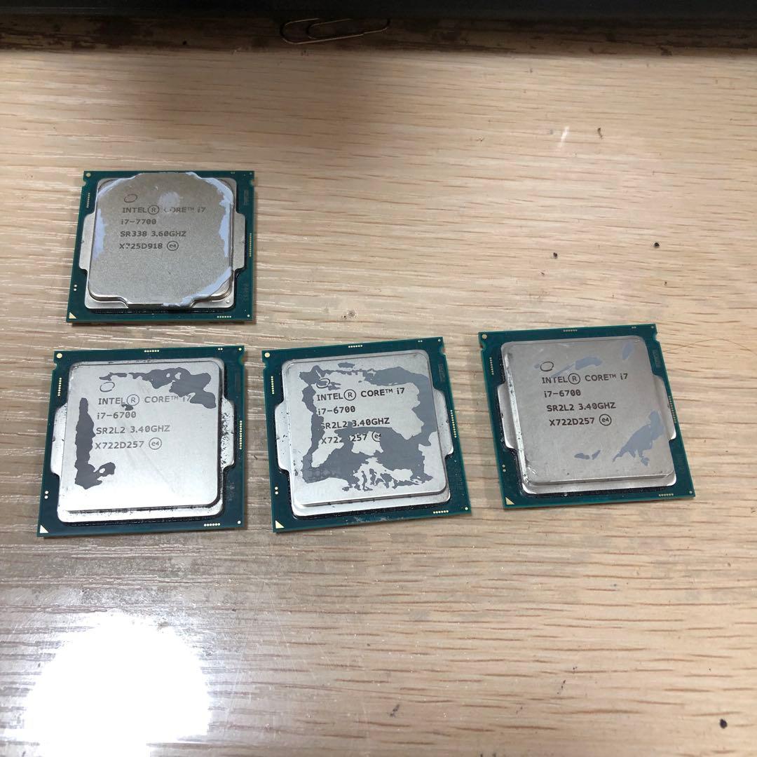 999 CPU intel CORE i7 7世代 6世代