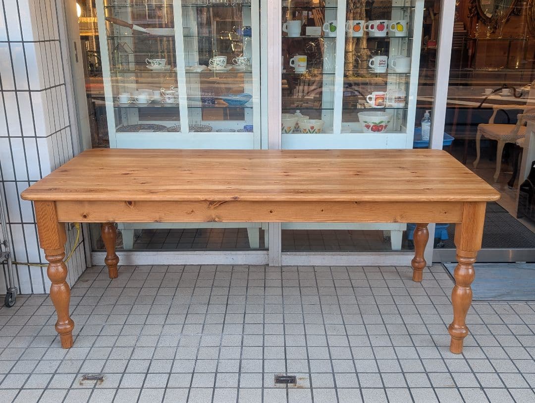 THE PENNY WISE/ペニーワイズ パイン無垢材ダイニングテーブル 英国