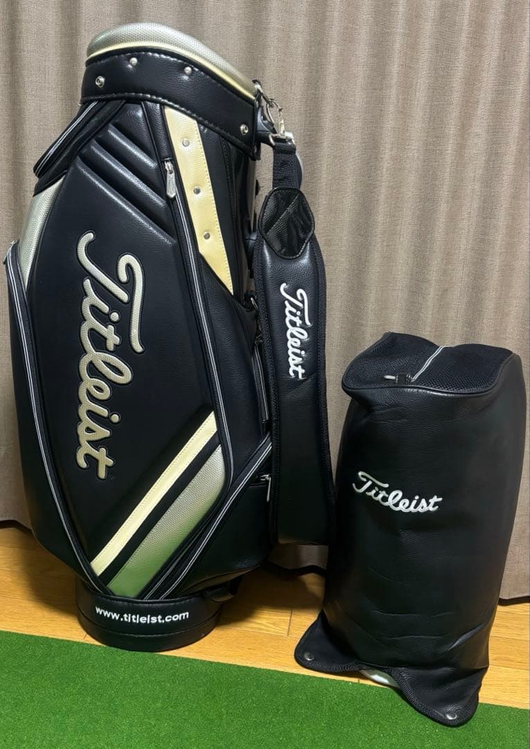 Titleist キャディバッグ 黒(中古)