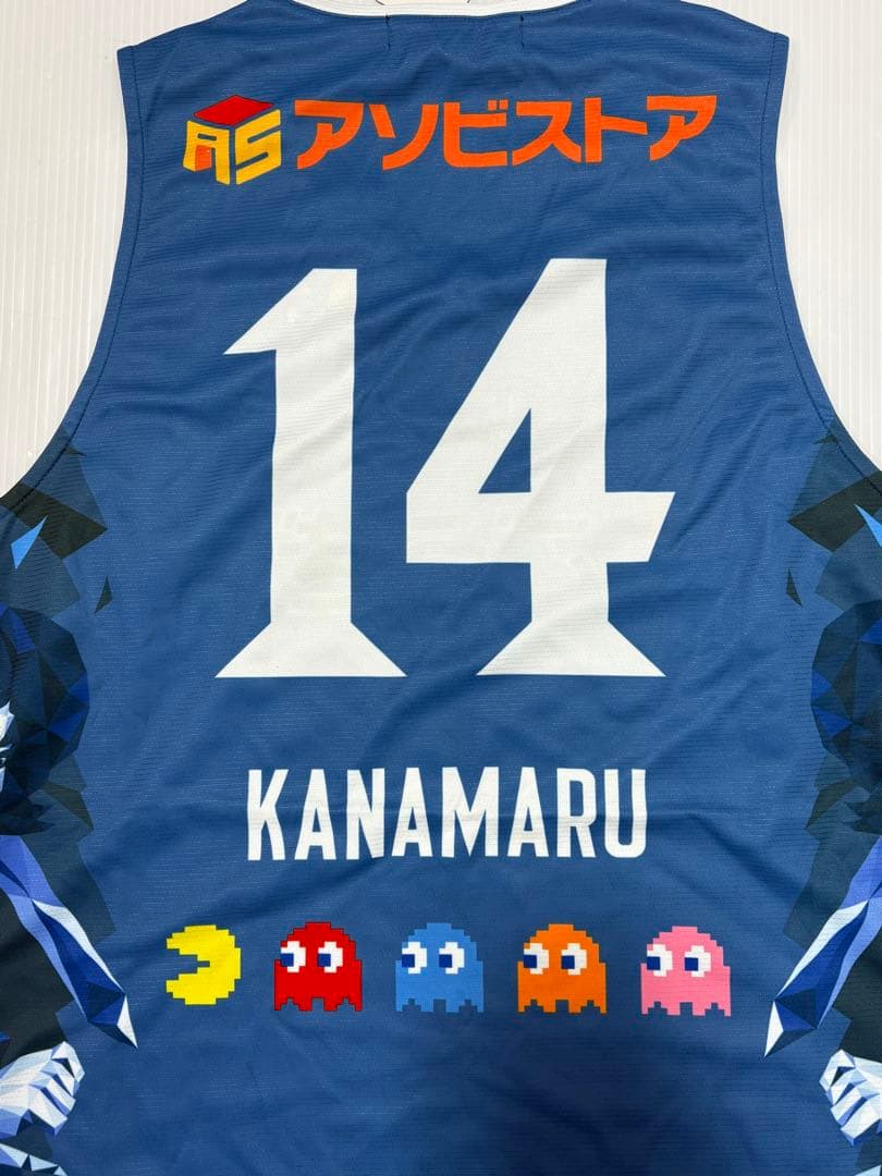 未使用 島根スサノオマジック ユニフォーム ホーム 金丸晃輔 L パックマン