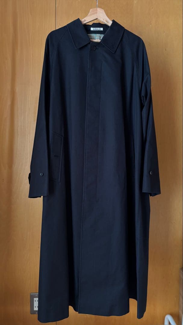ジャケット・アウター AURALEE 20SS cotton silk gabardine coat
