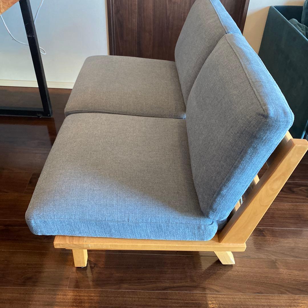 MOMOナチュラル2Pソファ （NORD 2P ALDER BASE）