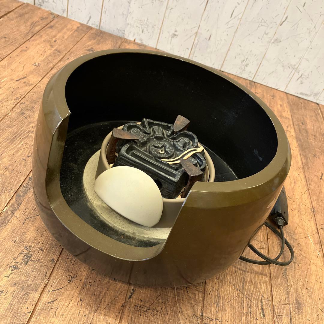 昭和レトロ 茶道具 風炉 風炉窯 風炉型 面取風炉 火鉢 電気火鉢 電熱器 茶釜