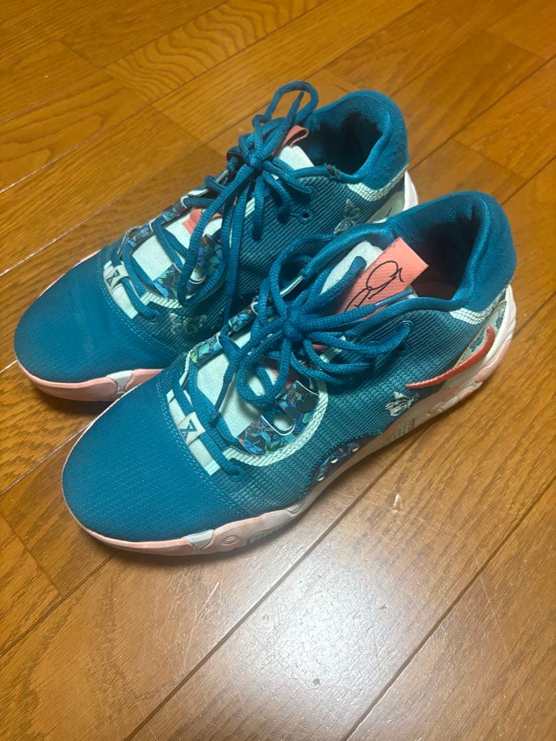 Nike PG6 バスケットボールシューズ ターコイズ/ピンク