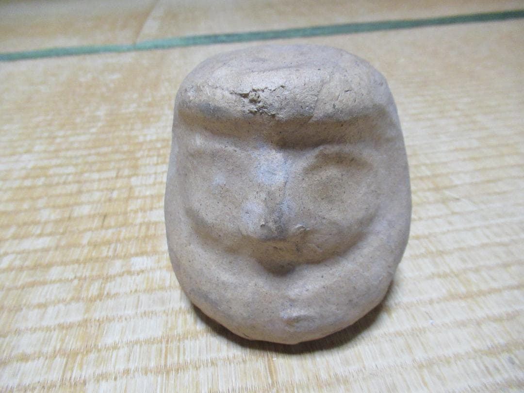 ●極希少 大正時代●相州だるま(達磨/ダルマ) 張り子された状態 木製木型 小