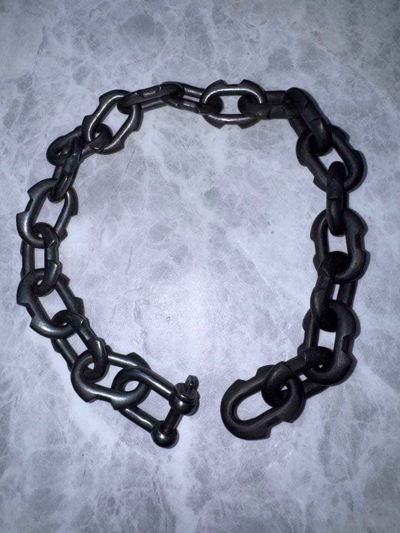 アクセサリー Parts of Four Charm Chain Choker