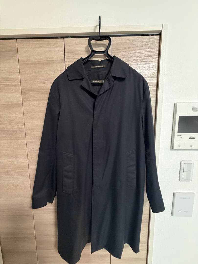 MACKINTOSH DUNKEL ゴム引きステンカラーコート