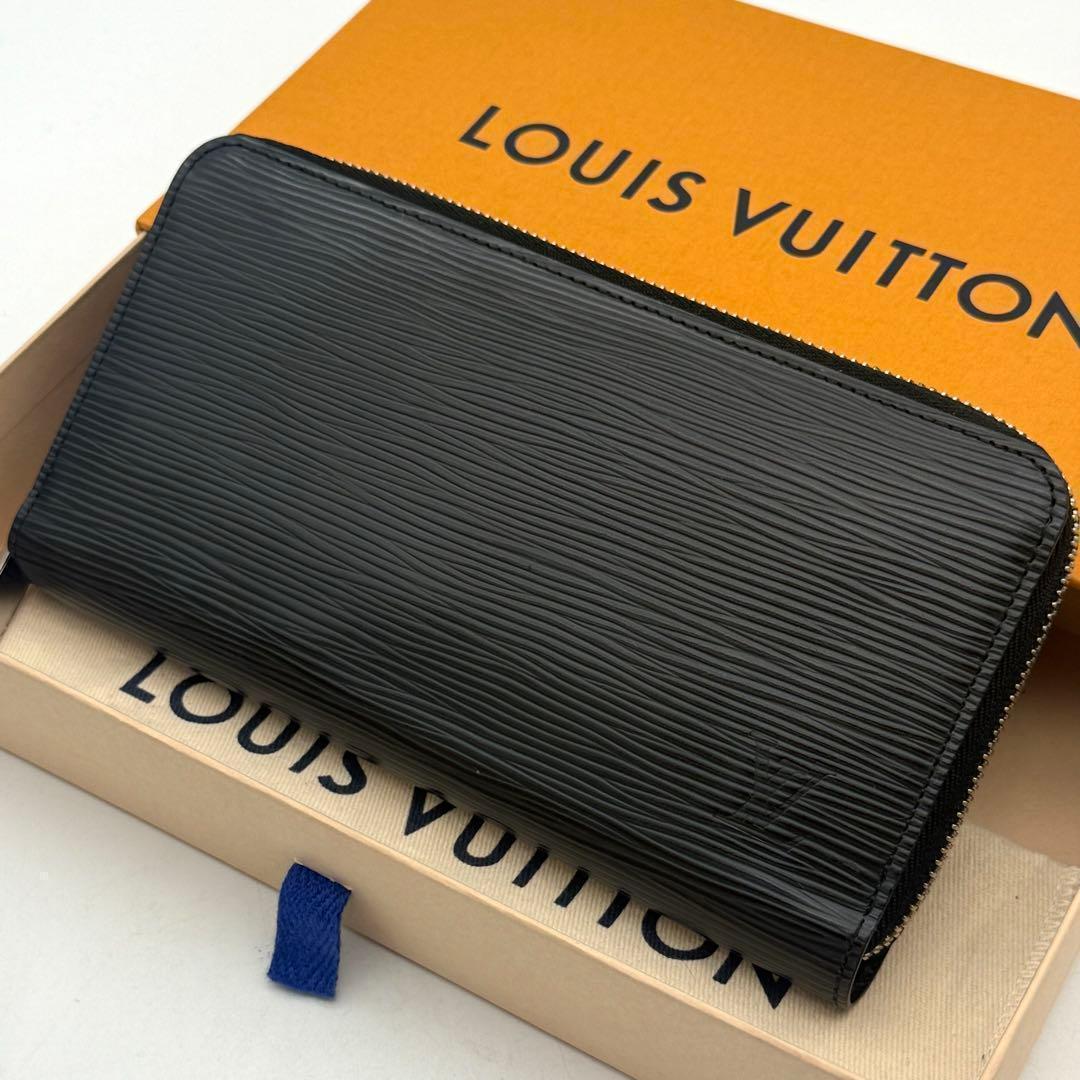 【極上美品】ルイヴィトン ジッピーウォレット ノワール 黒 長財布 エピ