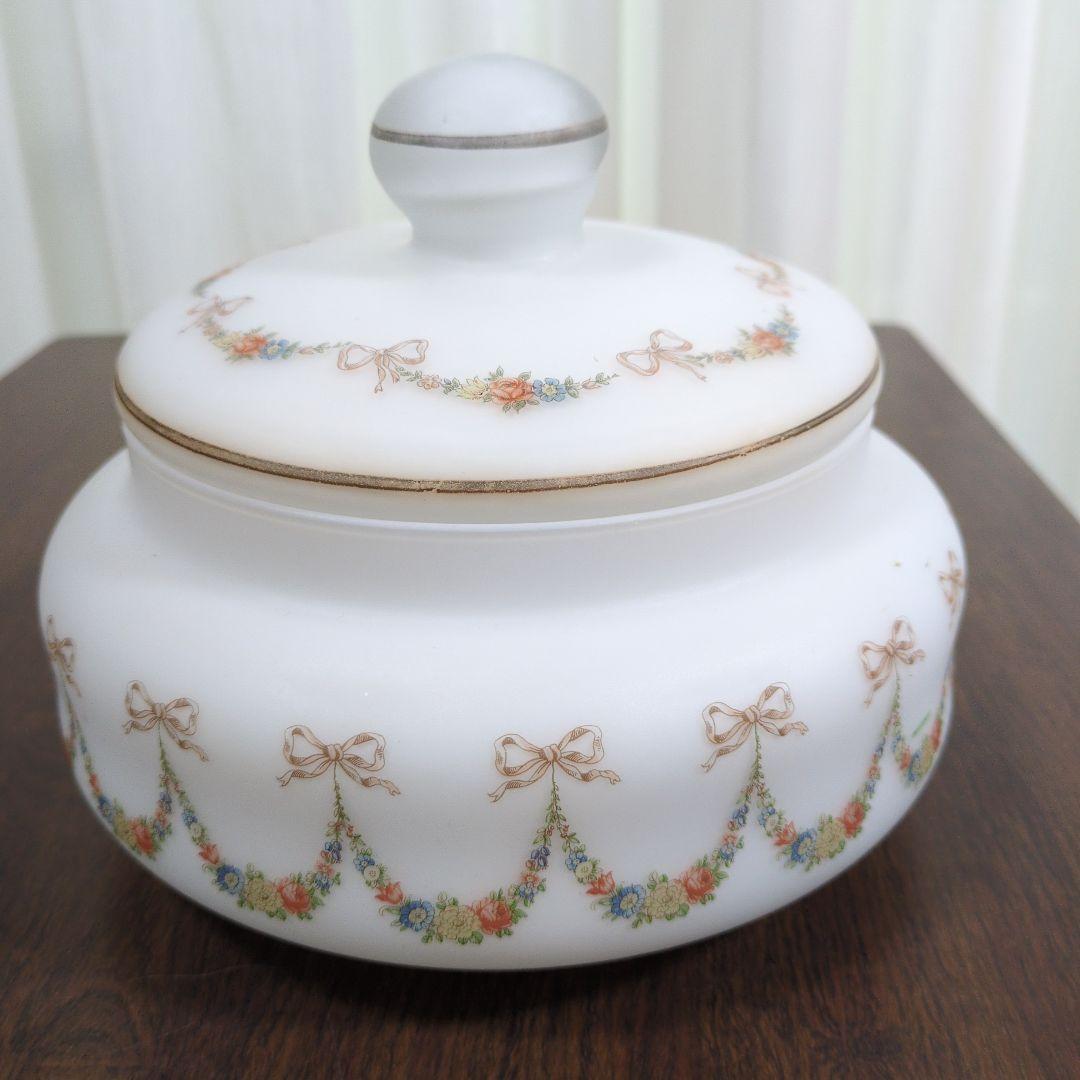 イタリア・フィレンツェ製toscanivetro 菓子入れ 陶器