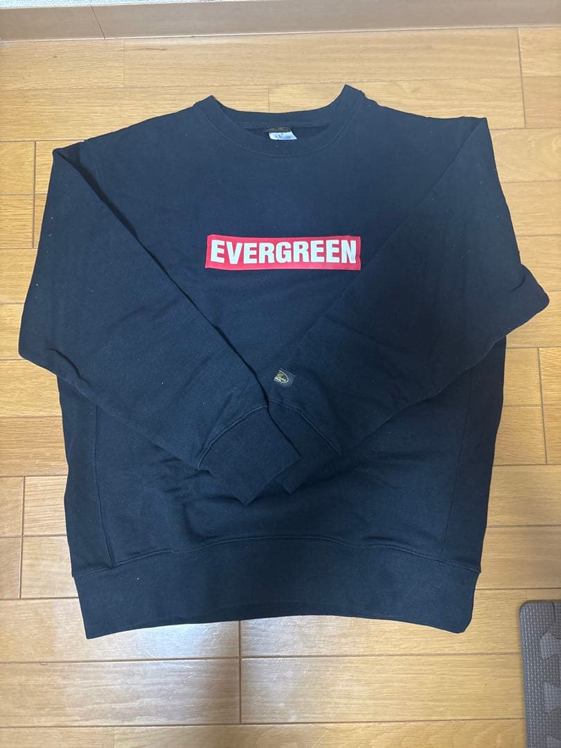 エバーグリーン　ボックスロゴスウェット