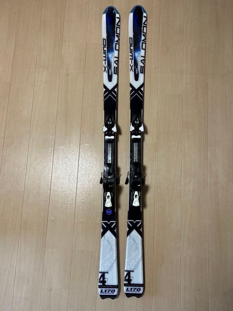 SALOMON X-WING スキー 170cm バインディング付き