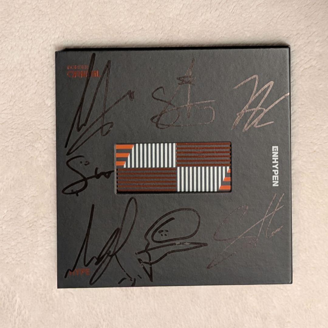 ENHYPEN CARNIVAL サインアルバム シリアル付き非売品マークあり