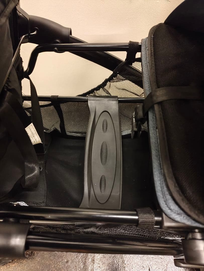 【美品】KATOJI ベビーカー 二人でゴーDX デニム