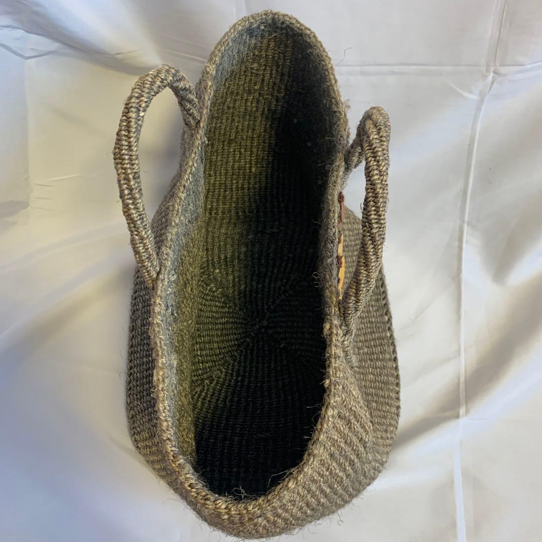 麻紐バッグ　ハンドメイド　summer bag 夏向き