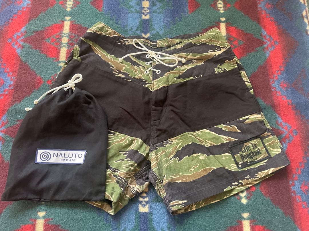 naluto trunks ロンハーマン別注 キムタク 迷彩 カモ 28 OVY