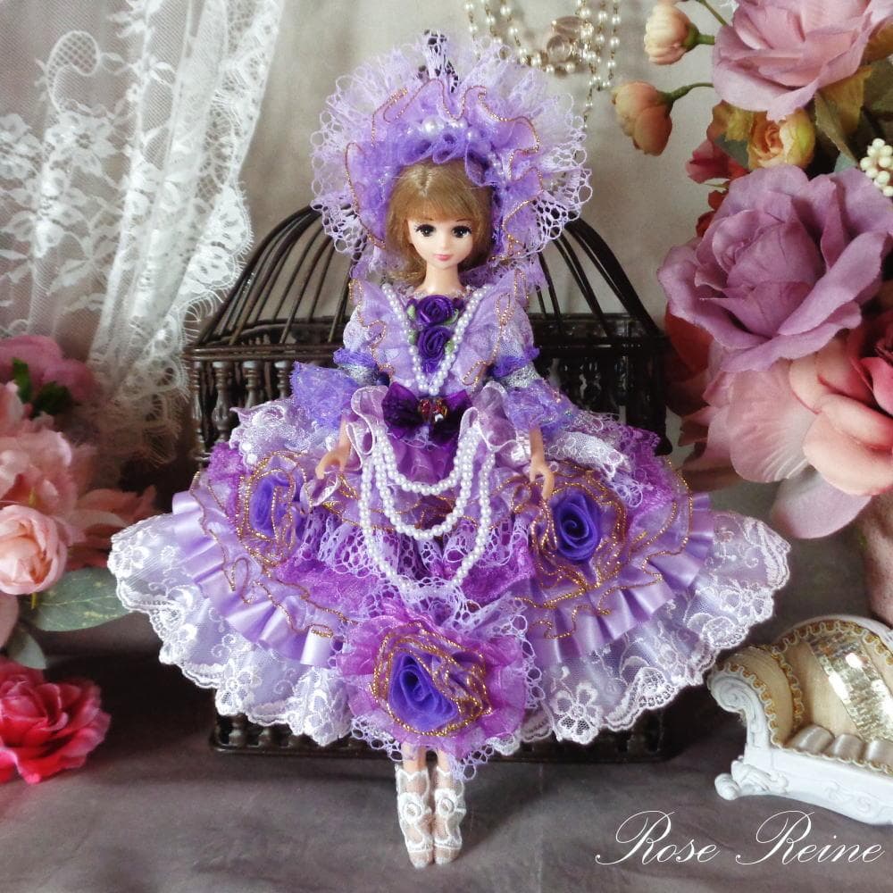 ★初売りセール ロリータロマンス アメジストフェアリーグラデーションドールドレス