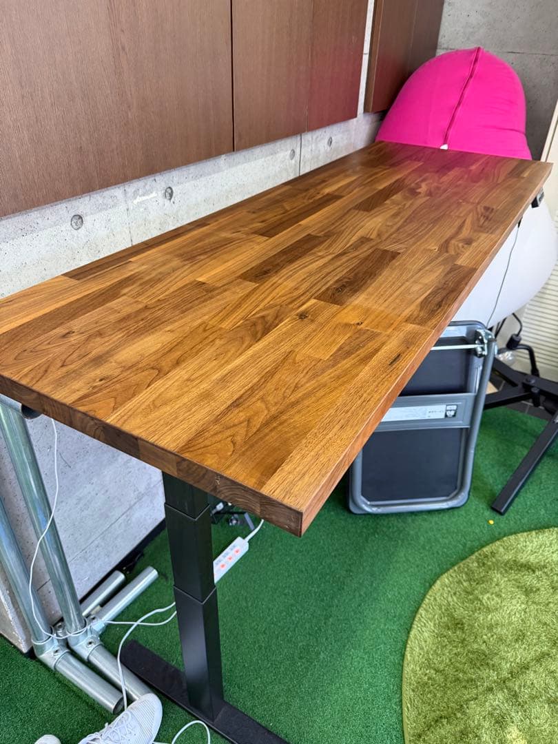 IKEA カールビーワークトップ　180cm 電動昇降付き