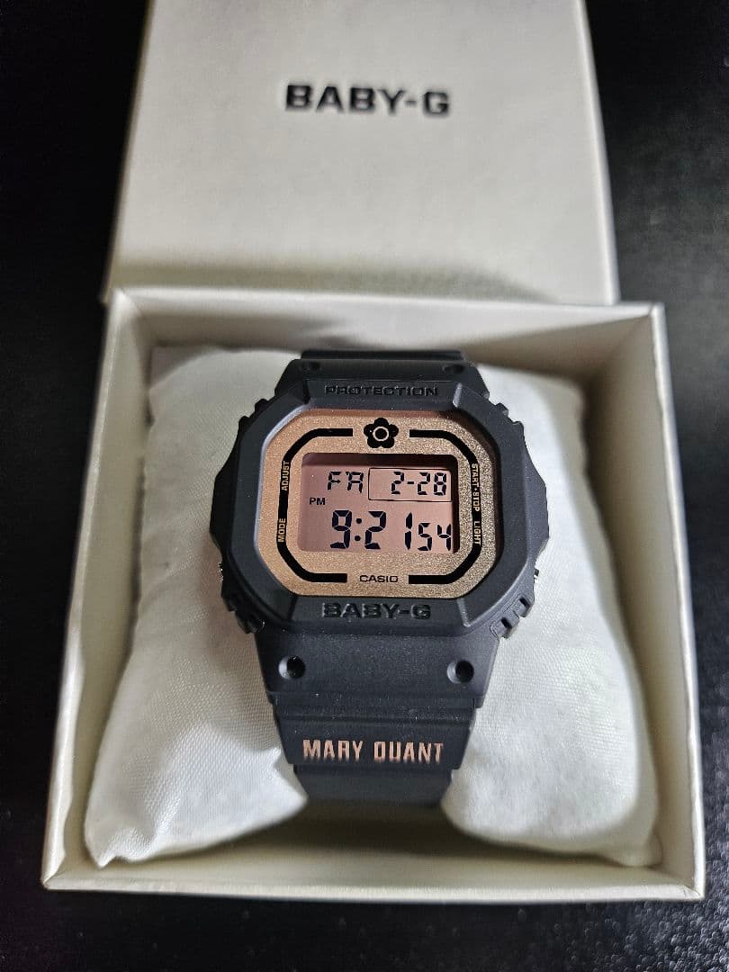 BABY-G マリークワント 　デジタル腕時計　極美品 BGD-500