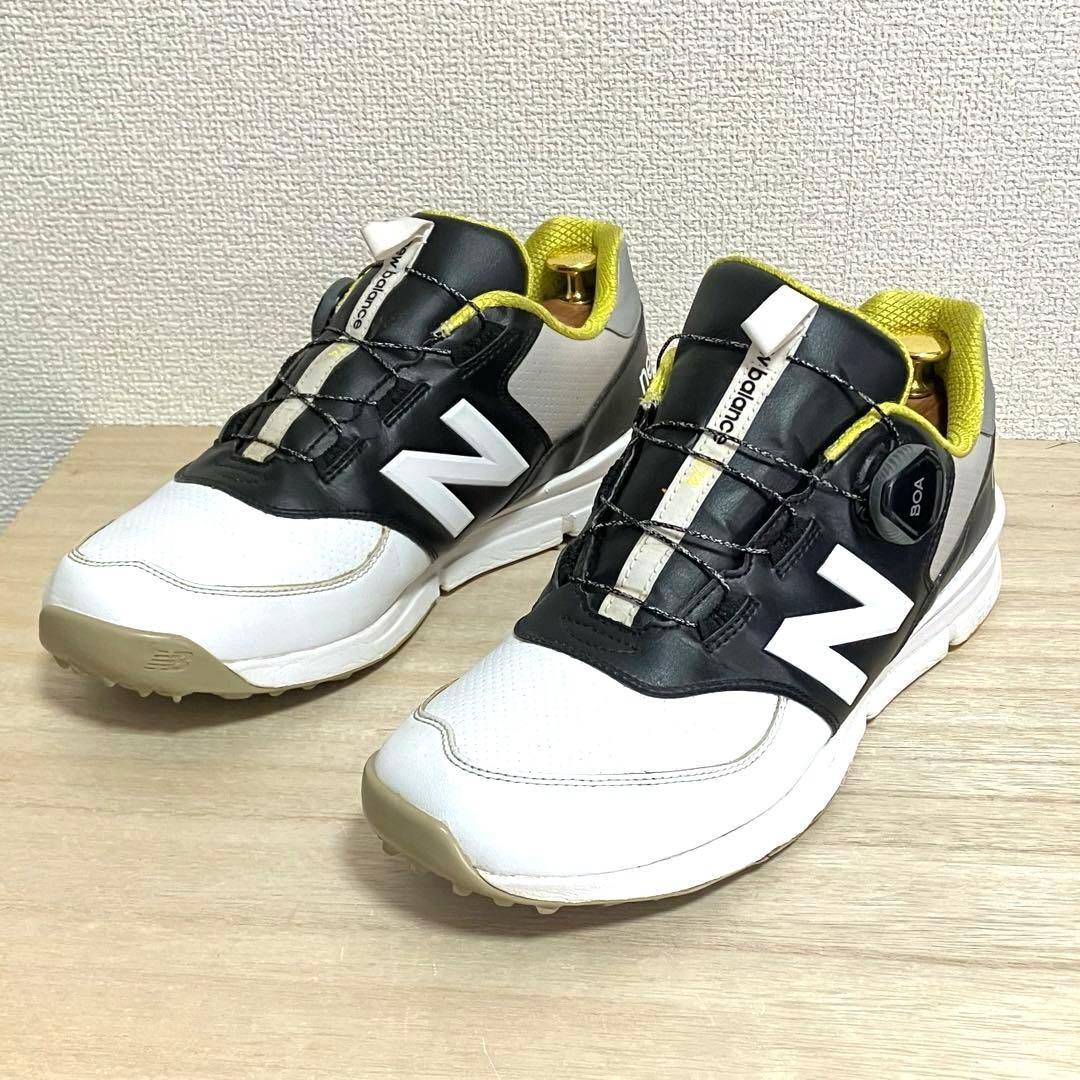 美品 New Balance ゴルフシューズ BOAシステム 27cm