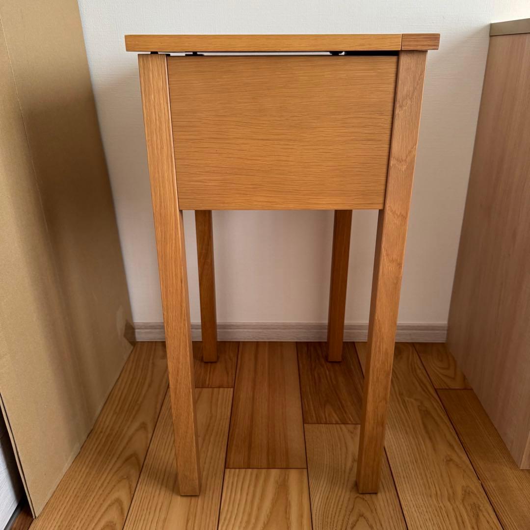 無印良品 コンパクトドレッサー 木製 オーク材 完成品 本体のみ
