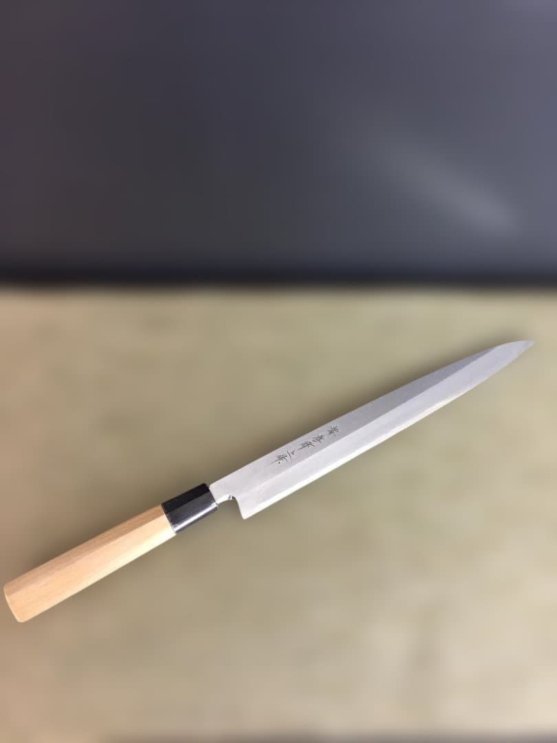 【新品未使用】堺孝行　和包丁本霞研シリーズ 柳刃包丁270mm（正夫）