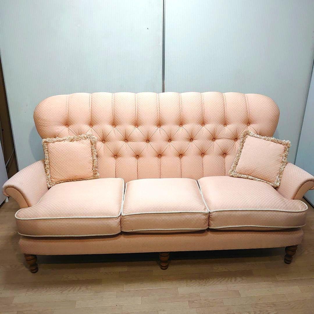 art forma 3人掛けソファー　ピンク　ヘイスティングス　イギリス製