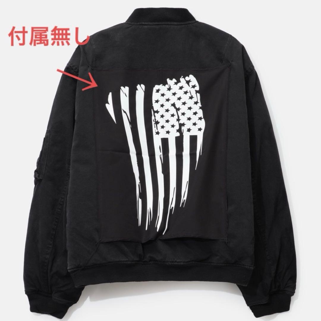 SYUMAN　F.M.C.D　シュウマン　MA-1 Jacket　MA1　黒　L