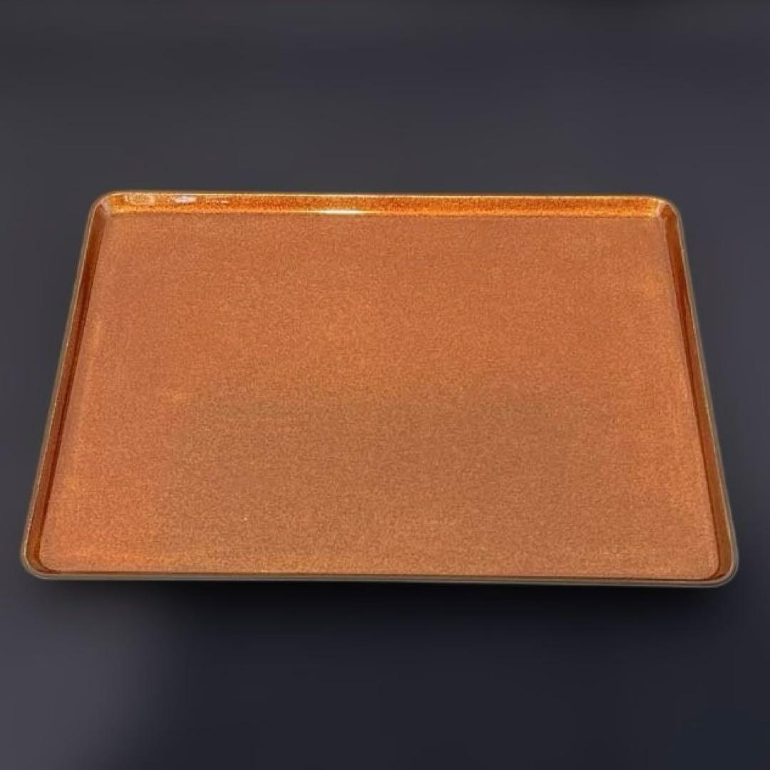 輪島塗　角藤漆器店謹製　梨子地　卓上膳　6枚セット　共箱　茶道具 　お盆送料無料