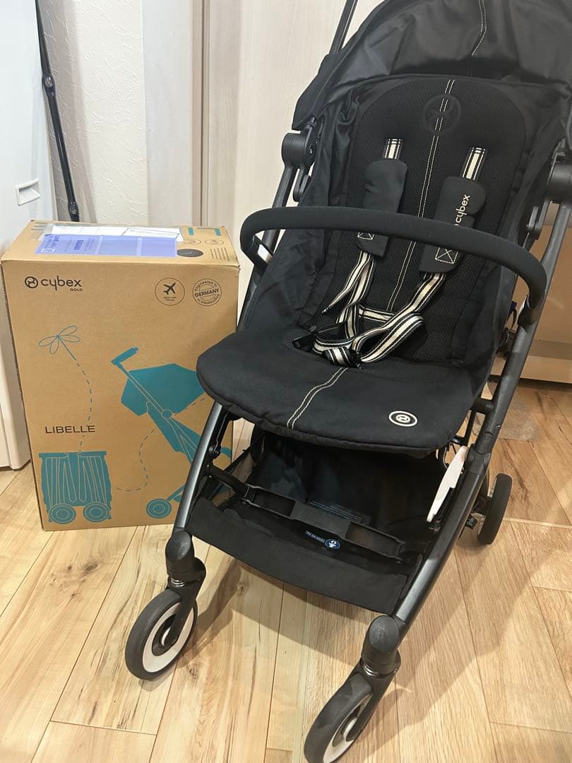 送料込　サイベックス ベビーカー リベル　純正バンパー付