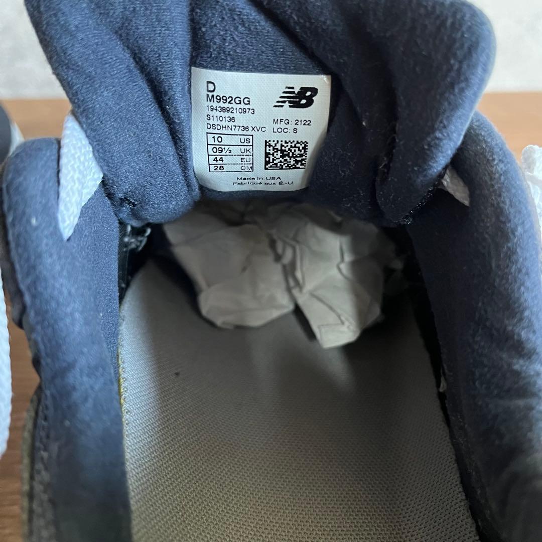 靴 NEW BALANCE M992GG