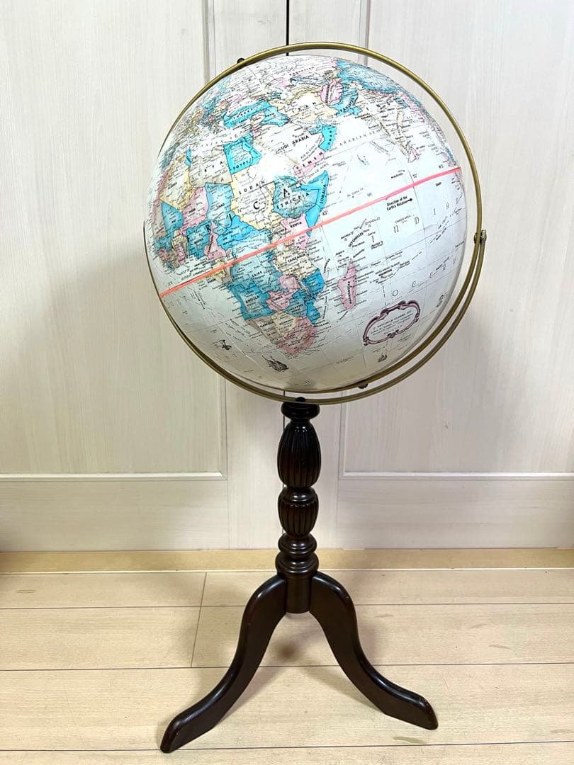 【希少】リプルーグル / REPLOGLE ケンブリッジ型 英語 地球儀