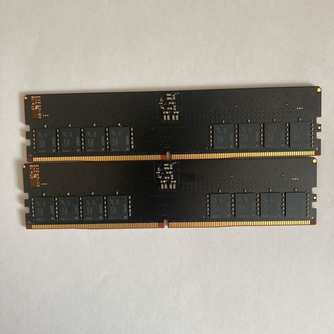 crucial DDR5 4800MT/s メモリ 64GB （32GBx2）