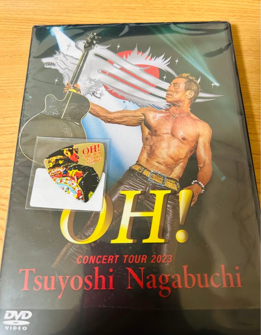 【ピック付き】長渕剛「Concert Tour 2023 OH!」DVD