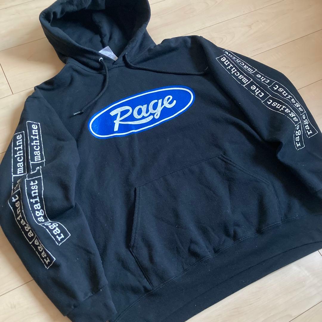 袖プリ レイジアゲインストザマシーン ビンテージパーカー レッチリNIRVANA