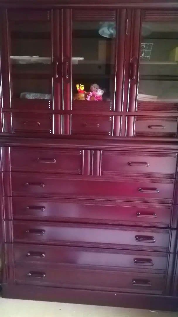 40年前の 整理タンス お揃い洋タンス他出品あり！　送料着払い