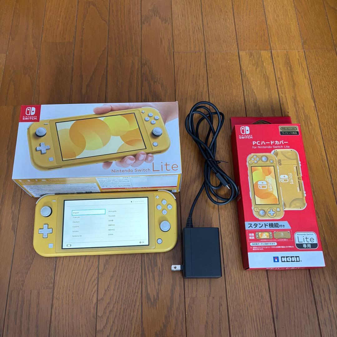 【箱あり】Nintendo Switch Lite 本体イエロー　任天堂